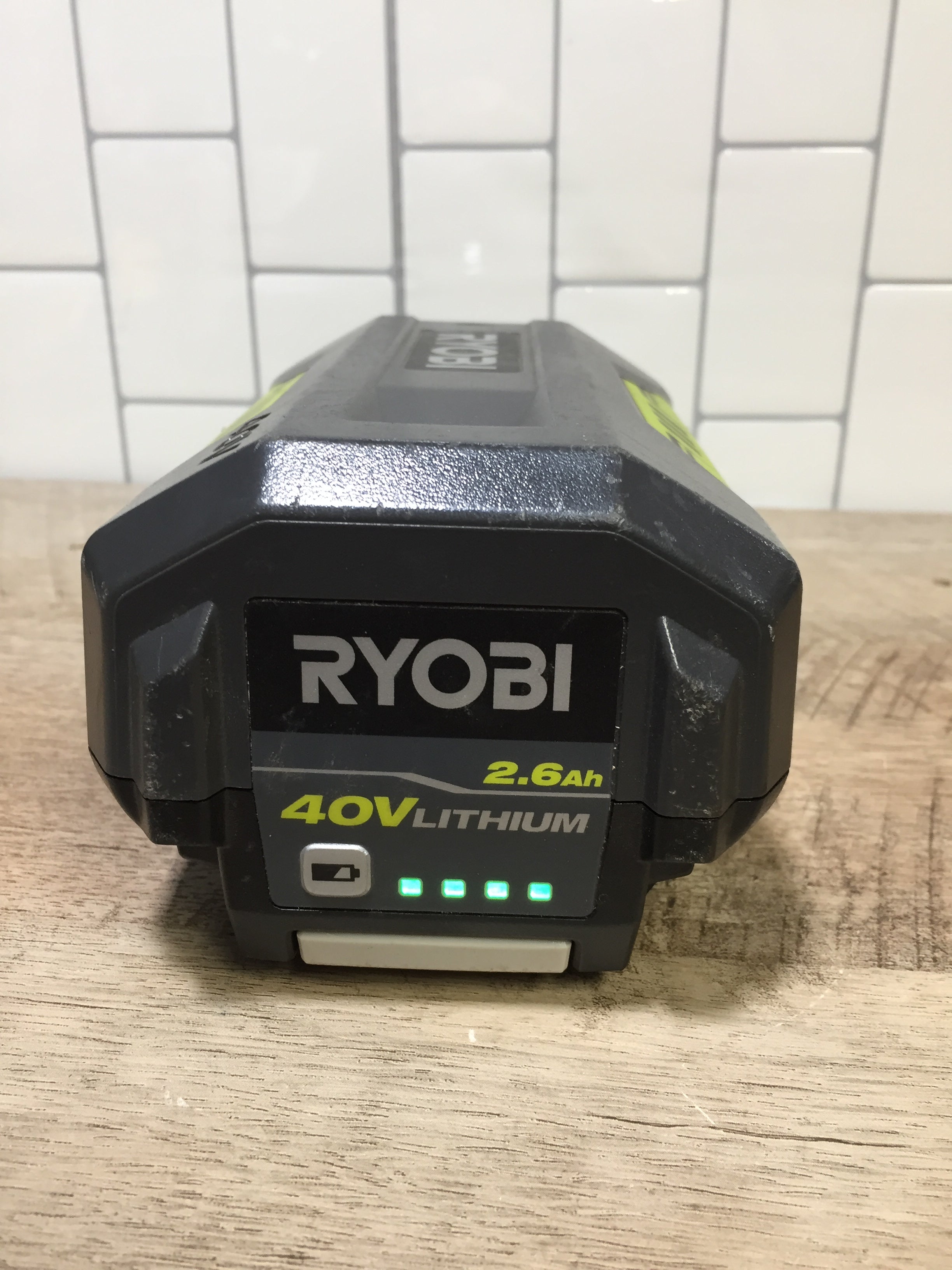 Genuine Ryobi 40-Volt Lithium-Ion 2.6Ah Battery OP40261 (7197968040174)